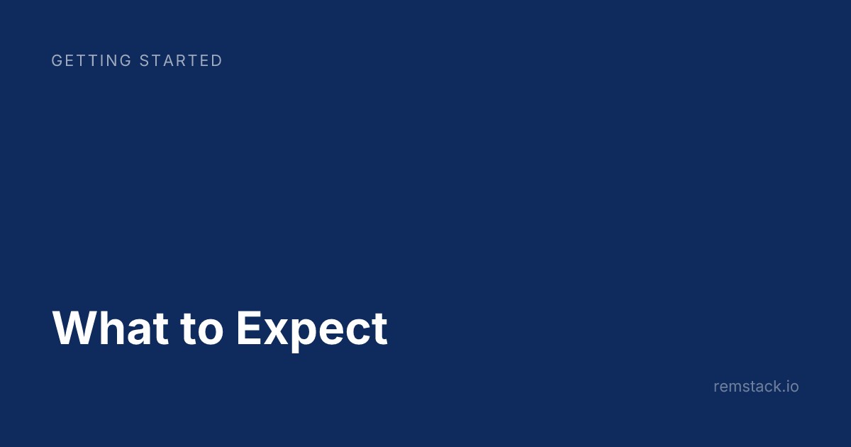 What to Expect