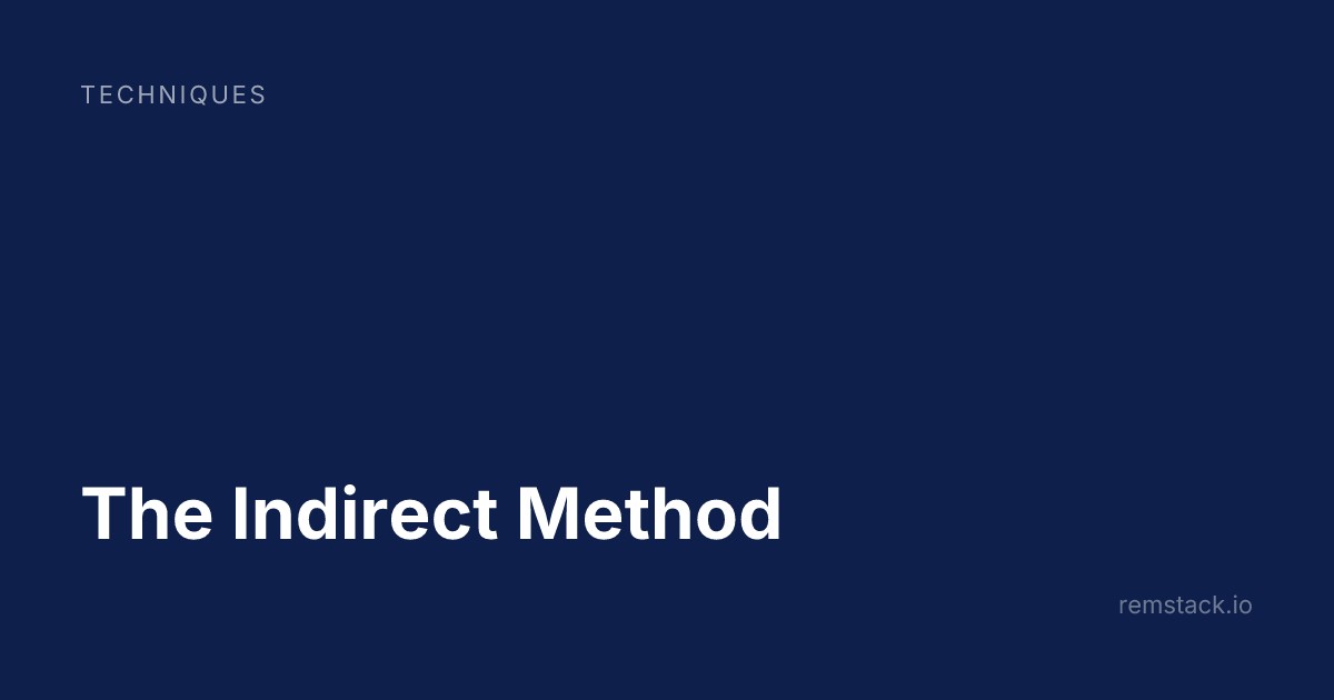 The Indirect Method